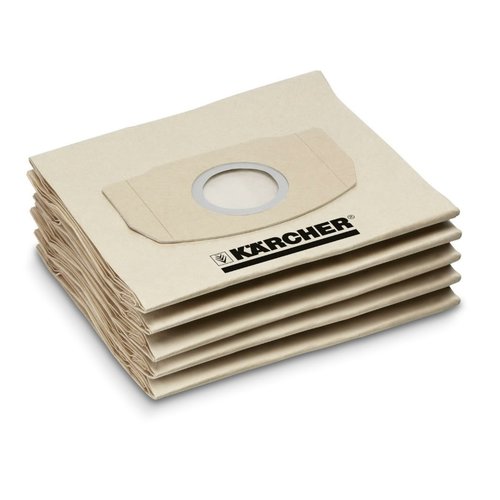 Бумажные фильтр-мешки Karcher для серий WD 4 и WD 5 (MV 4 и 5)